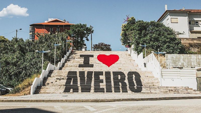 I Love Aveiro Stairs