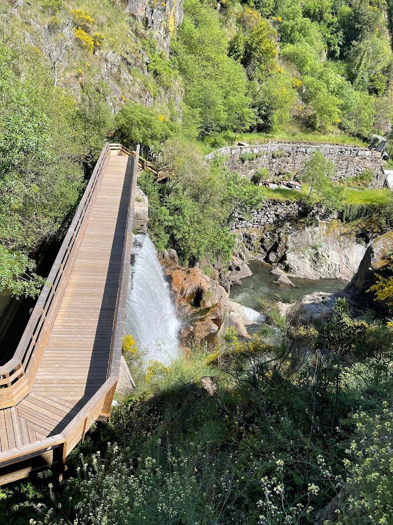 Corgo River Walkway Waterfall